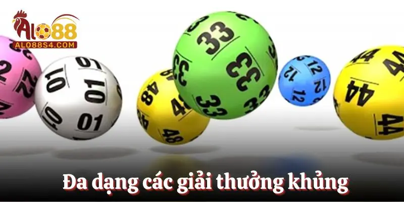 Đa dạng các giải thưởng khủng